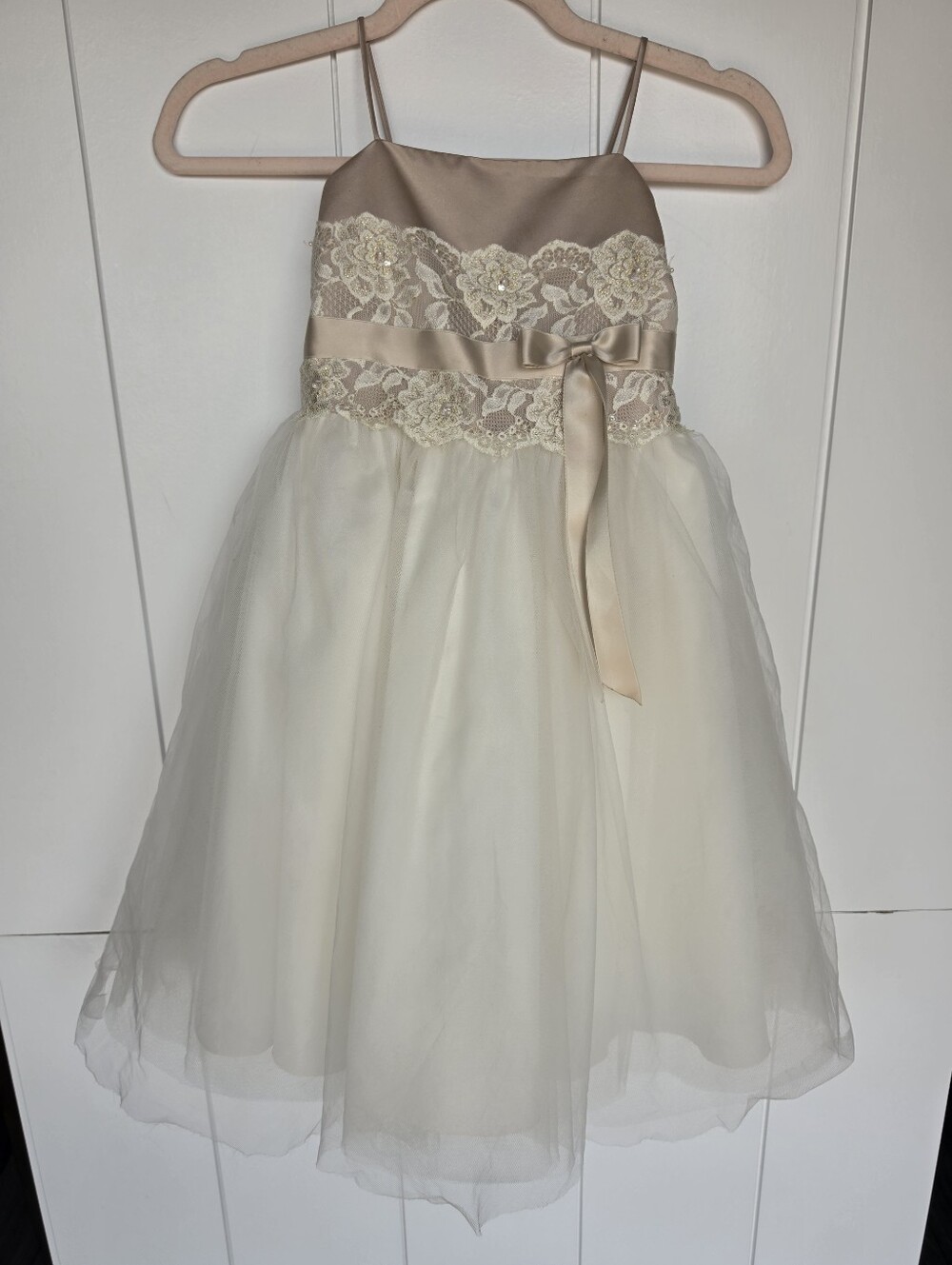 David’s Bridal 3T Flower Girl Dress